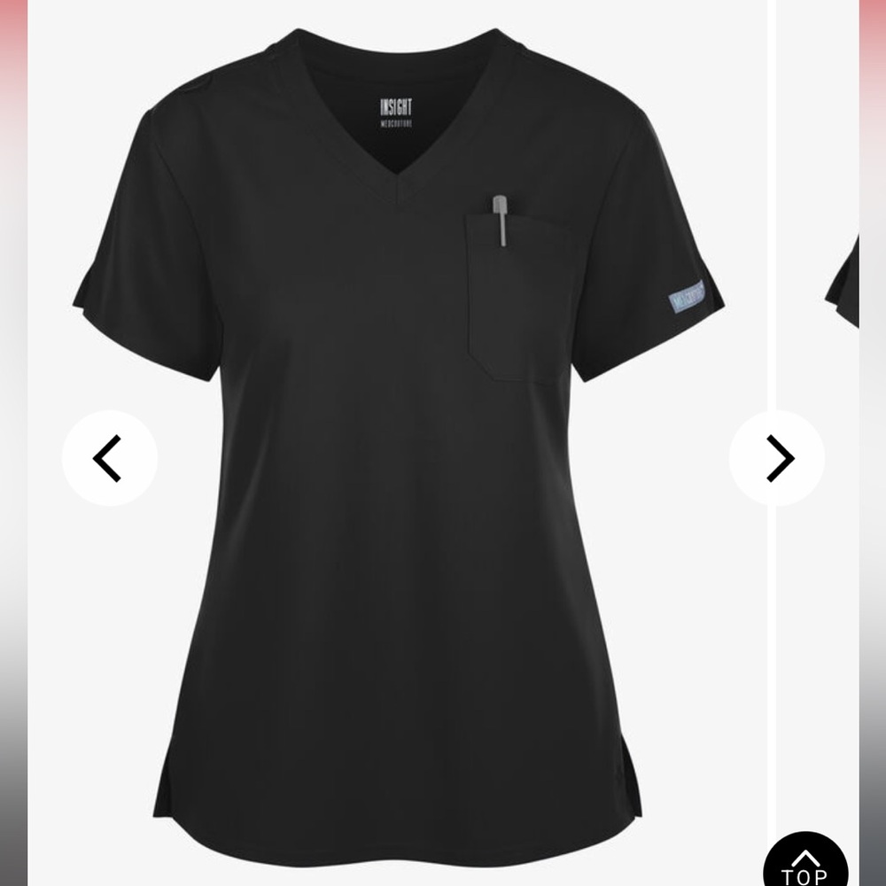 Med couture scrub top